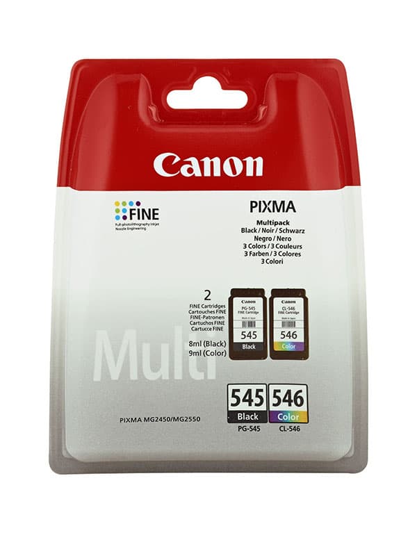 PG-545 + CL-546 multipack (Canon, eredeti) tintapatronok